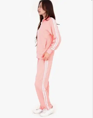 지뢰 양산 핑크 저지 셋업 L 사이즈