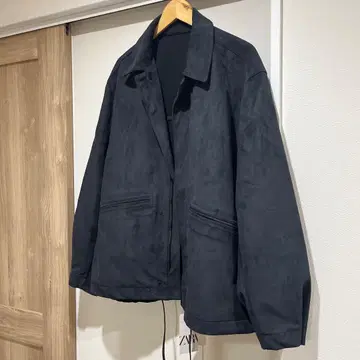 ZARA 페이크 스웨이드 자켓 XL