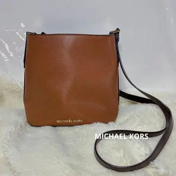 MICHAEL KORS 마이클코어스 숄더백 가죽 브라운 카멜