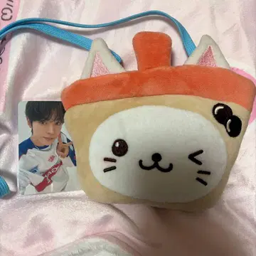 nctwish 버블냥 미니백 트레이딩 카드 포함