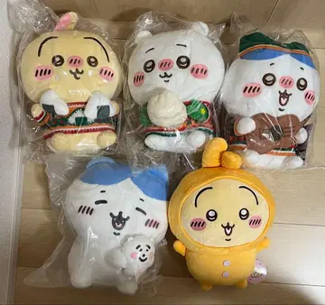 치이카와 하치와레 토끼 봉제 인형 5체 세트