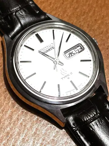 SEIKO QUARTZ TYPE II 타입2 새상품 배터리 빈티지