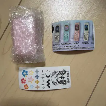 미니어처 폴더폰 가챠 캡슐 토이 핑크