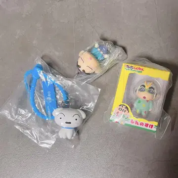 짱구는 못말려(크레용 신짱) 미니 피규어 키링 3개 세트