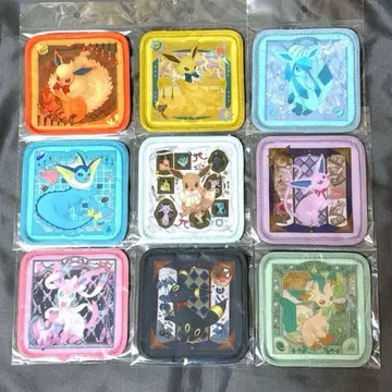 포켓몬 센터 Eevee Collection 코스터 9종 세트