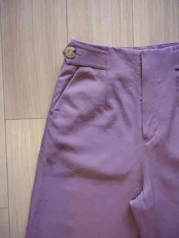 VillD 빌드 팬츠 퍼플 36