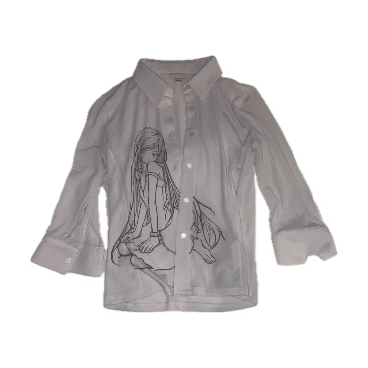 Bonnae Lace-up Chiffon Blouse Ivory | Bunjang Global