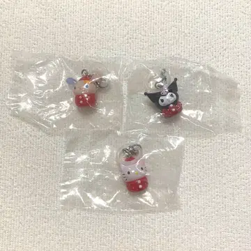 딸기 메지루시 액세서리 쿠로미 우사하나 키티