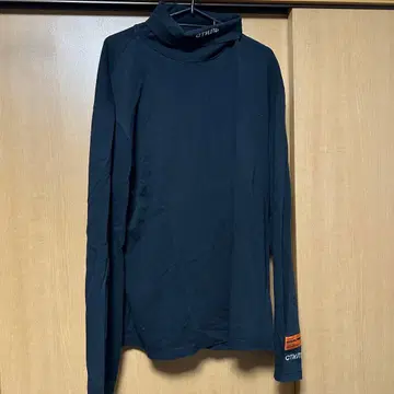HERON PRESTON CTNMB 모크넥 롱 T 블랙 L