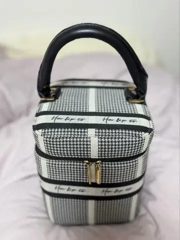 Herlipto HLT Jacquard Vanity Bag silver