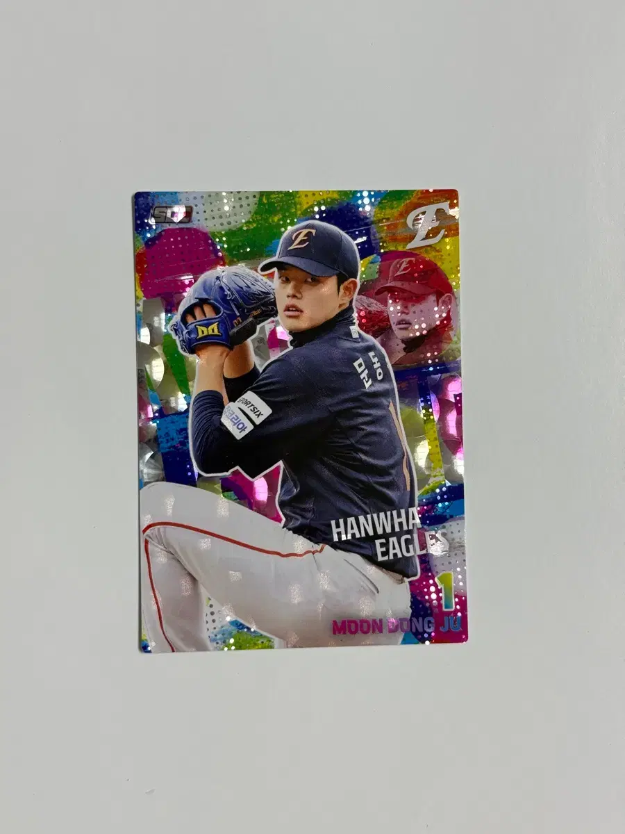 KBO 크보 카드 한화 이글스 문동주 홀로 패러렐 포카 럭드