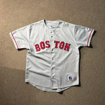 00s REDSOX 러셀제 베이스볼 셔츠 MLB RUSSELL