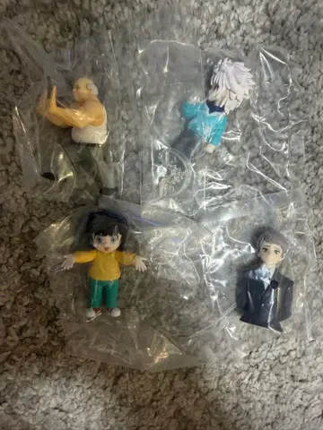 제일복권 HUNTER x HUNTER G상 데스크탑 마스코트 4종