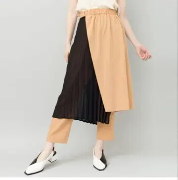 오즈모시스 플리츠 레이어드 팬츠