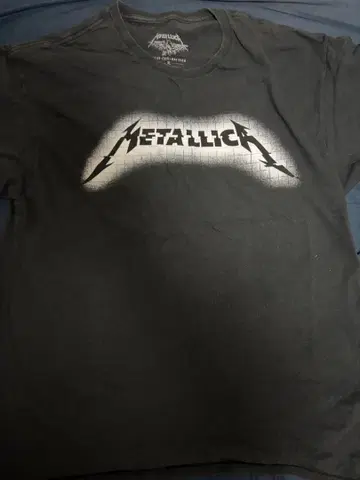 Metallica 티셔츠 XL 사이즈 블랙