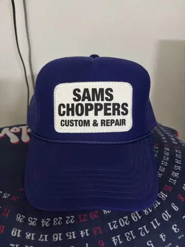 게재 최종일 SAMS CHOPPERS 메쉬 캡 OTTO 바디