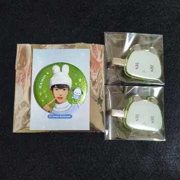 plave 산리오 캔뱃지 mmmm 헤어 클립 하민 hamin 하민