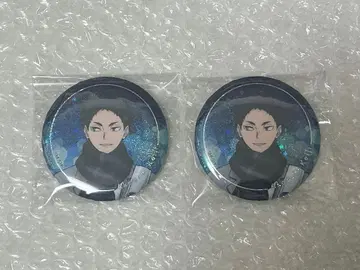 하이큐!! 코스모 월드 홀로그램 캔뱃지 아카아시 케이지