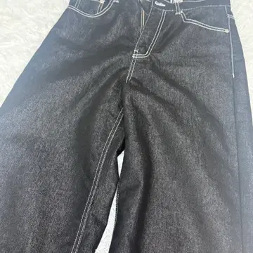 카시코 Embroied Nonfade Denim Pants Black/s | 데님/청바지 | 번개