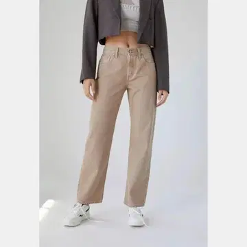 [ 새상품급 ] Levi's 90s 501 W24 브라운 데님 레어색