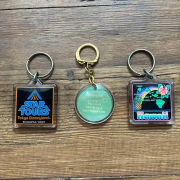 앤티크 키링 3종 세트 Star Tours 하와이