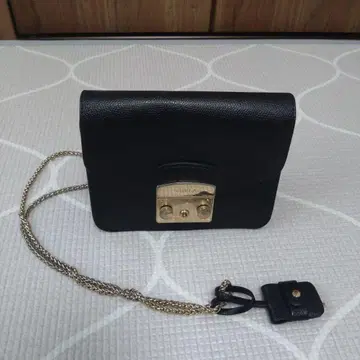 FURLA 숄더백 블랙 체인