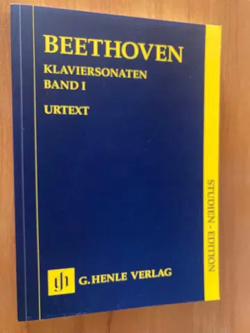 G. Henle Verlag 베토벤 피아노 소나타집 I