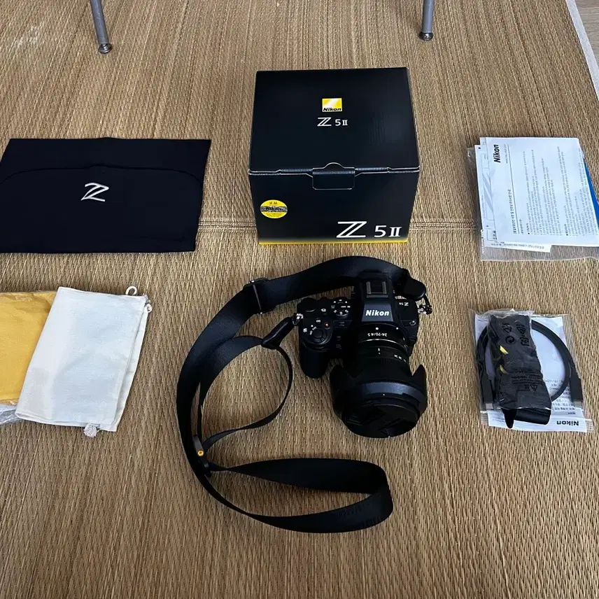 니콘 z5ii 24-70 f4 렌즈 구성 풀세트