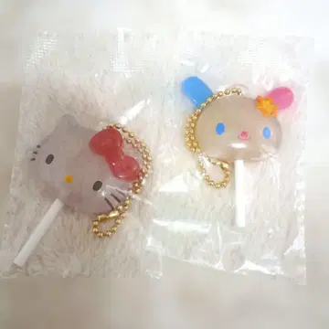 산리오 캐릭터즈 컬러풀 캔디 참 헬로키티 우사하나