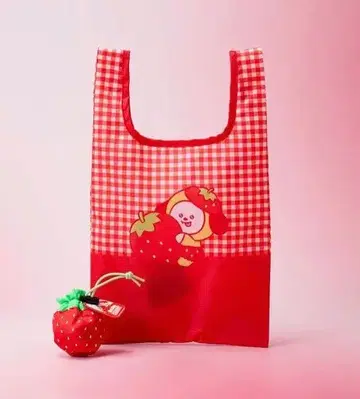 BT21 에코백 STRAWBERRY PARTY CHIMMY