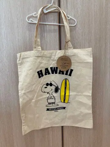 SNOOPY'S SURF SHOP 에코백 하와이 한정판