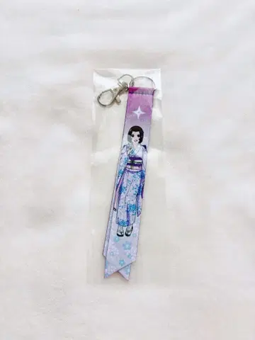 NARUTO 니지겐노모리 리본 키링 린