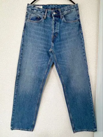 ZARA 스트레이트 핏 데님 블루 JP30
