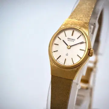 416 가동 SEIKO 여성용 골드 빈티지 워치