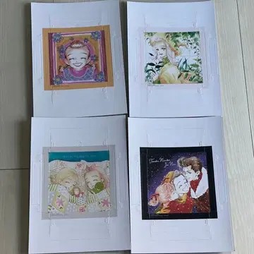 야자와 아이 Paper Canvas 천사는 되지 않아 천내 4장 세트