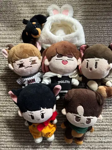 SHINee 봉제 인형 5세트와 플러스