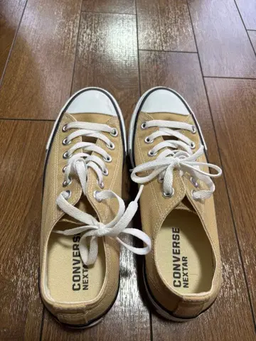 CONVERSE NEXTAR 로컷 스니커즈 베이지
