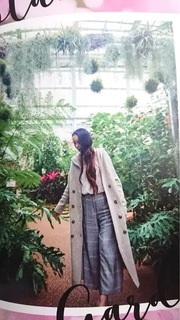 ZARA 롱 코트 후드 부착 베이지 니트 코트 M 사이즈 아무로 나미에