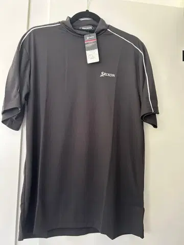 미사용 새상품 SRIXON 골프웨어 반팔 셔츠 SXP9182 블랙 L