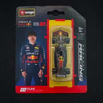 미개봉 레드불 f1 RB21 쓰노다 유키 오라클 1/64 부라고