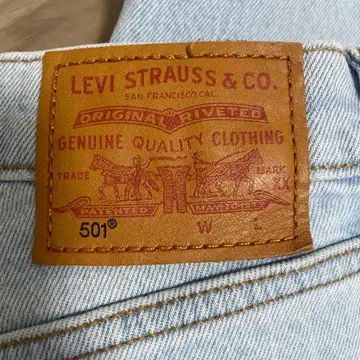 LEVI'S PREMIUM 501 리바이스 사이드 로고 w26 L28