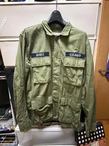 AVIREX U.S. NAVY 밀리터리 자켓 XL