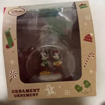 Disney Store 미키&미니 크리스마스 오너먼트 미사용 새상품