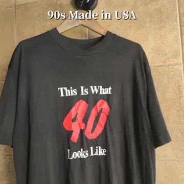 USA제 90s Spring Ford 메시지 T셔츠 XL
