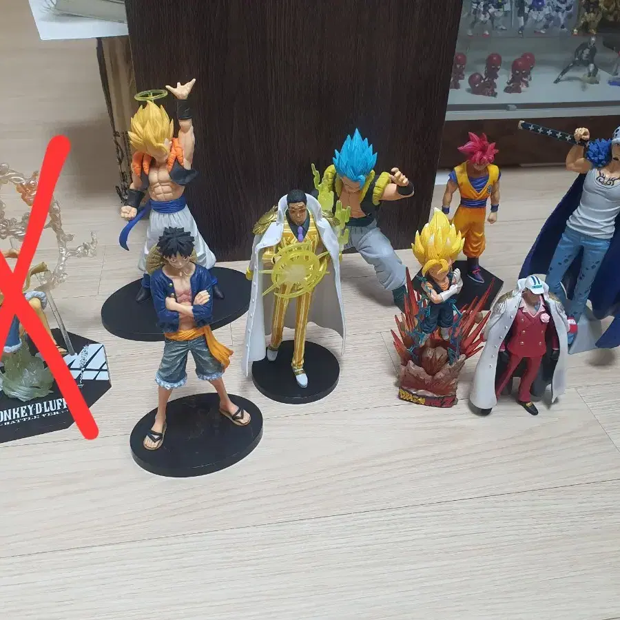 Dragon Ball Z X Onepiece Collaboration Figure, sealed | Bunjang Global