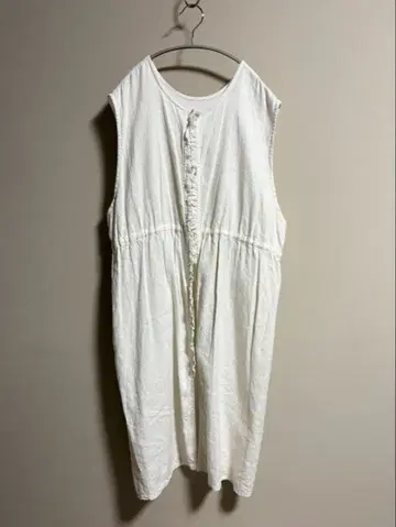 Gauze# ANTIQUE JACQUARD 2WAY LONG VEST