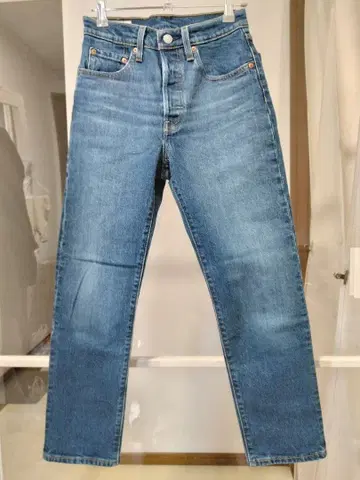 [ 미사용 ] Levi's 501 크롭 데님