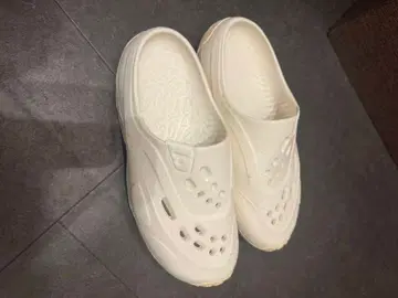 Jordan 클로그 샌들 27cm 화이트 남성용