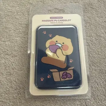 KAKAO FRIENDS MagSafe PU 카드 슬롯 네이비