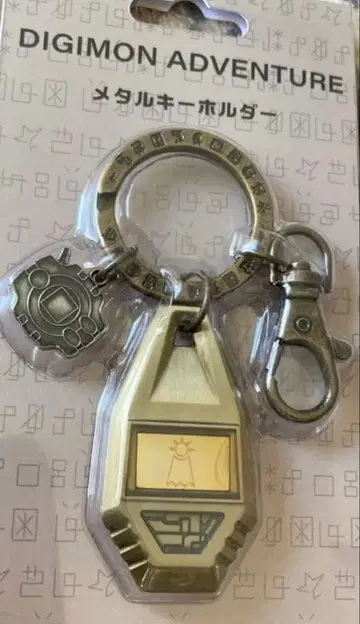 디지몬 문장 메탈 키링 희망의 문장